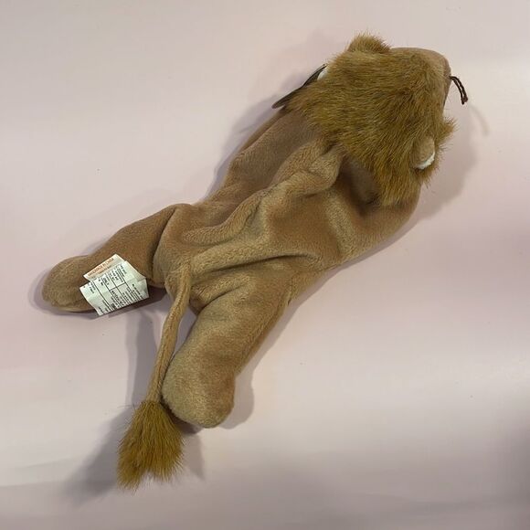 Vintage 1996 Ty Beanie Baby Roary The Lion PVC Pellets NWT Excellent Condition - Picture 4 of 10